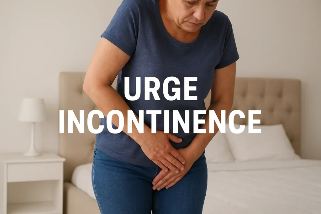 how to manage urge incontinence Cannock symptoms