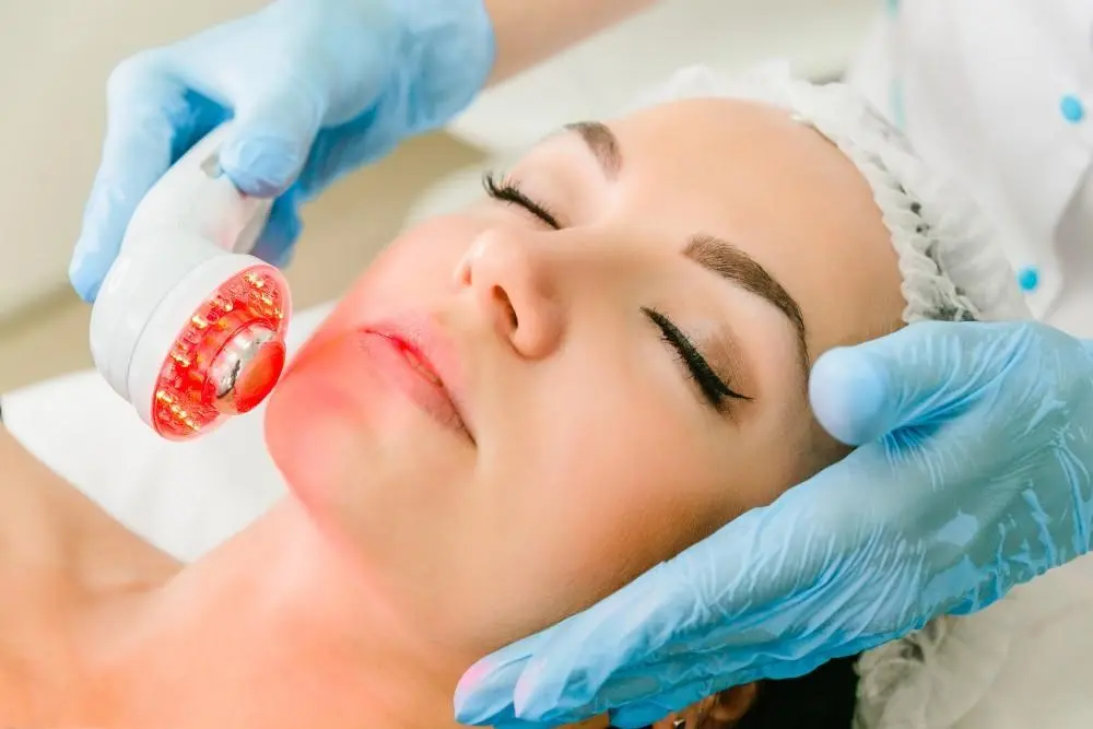 woman having non-surgical Morph8 treatment Cannock