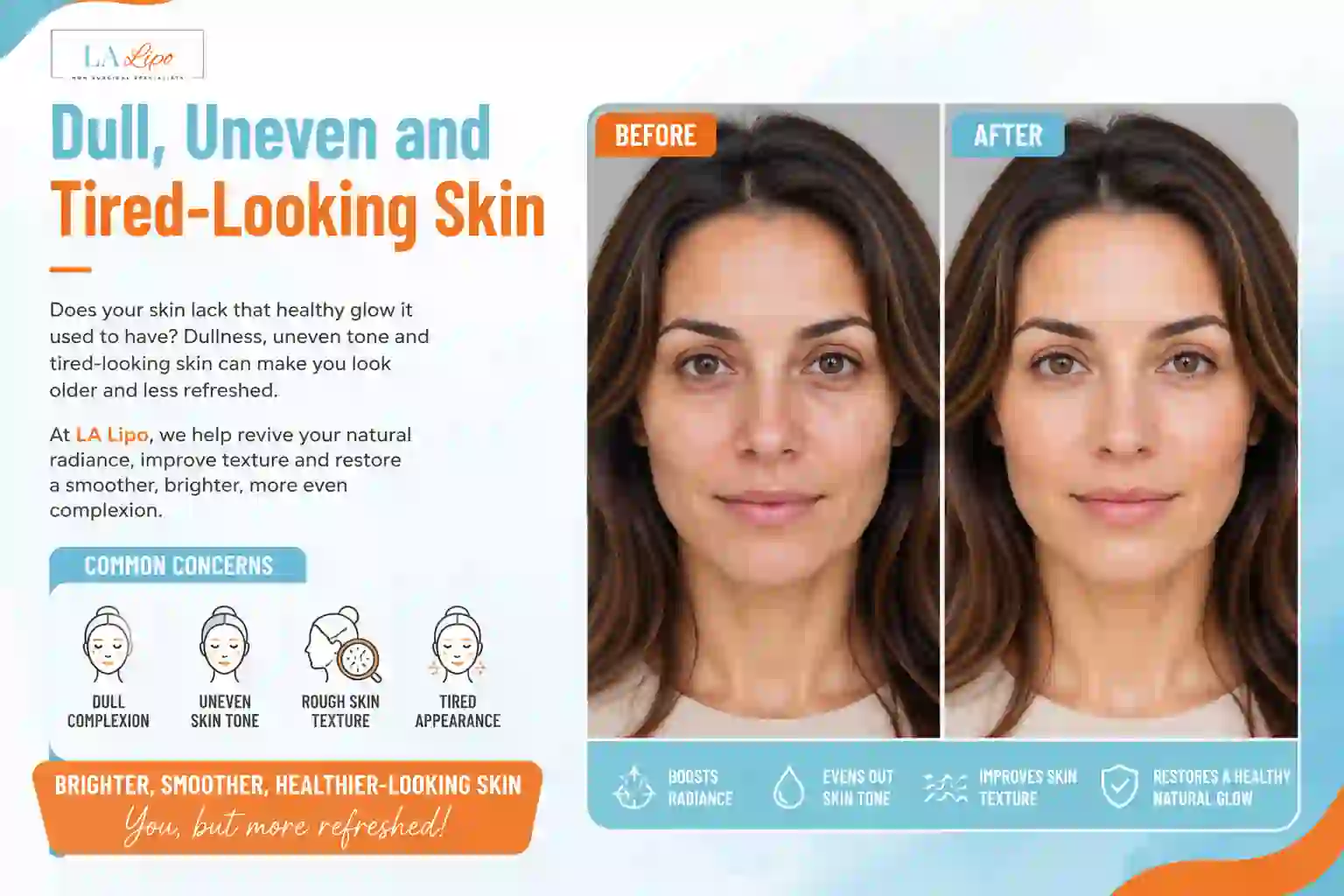 Sign #5: Dull, Uneven and Tired-Looking Skin Cannock